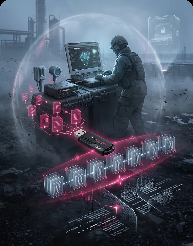 Field operations console in a harsh environment